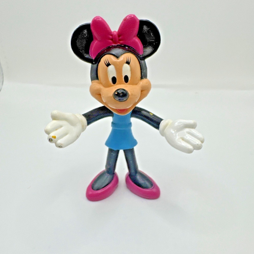 Kellogg's Walt Disney World Resort MINNIE MOUSE‎ Bendable 4" Figure
